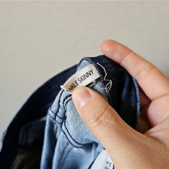 Rag & Bone Ankle Skinny Jeans In Tonal River Size 25 - Picture 5 of 8